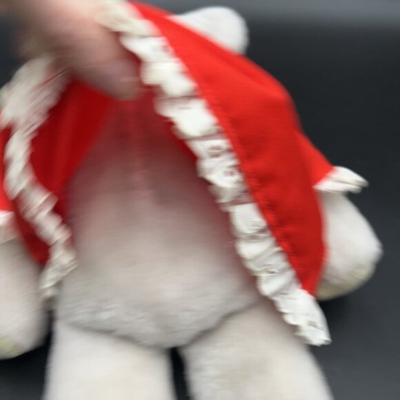 Babar Queen Celeste Elephant Plush 15" Eden Toys Inc Red Dress ‘77 Red Dress Toy - Picture 10 of 15